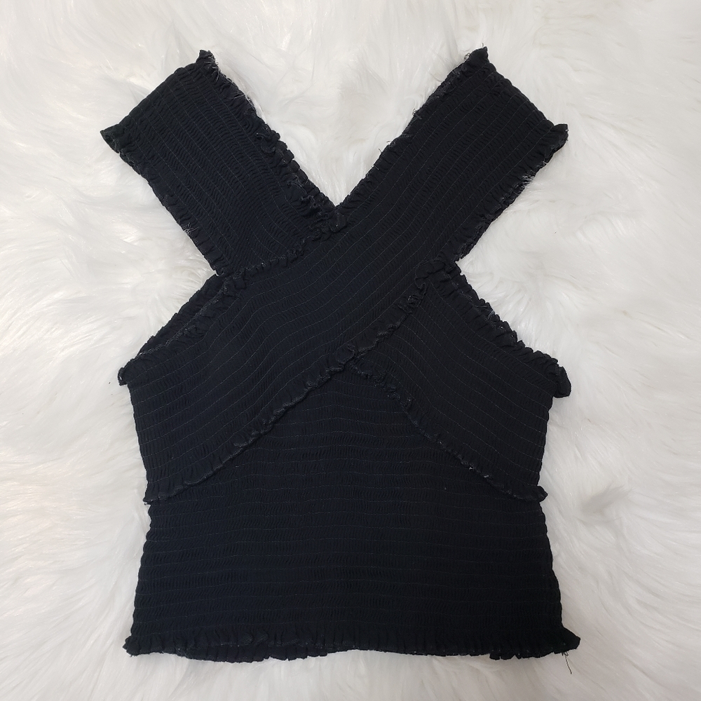 Ruched Crop Top